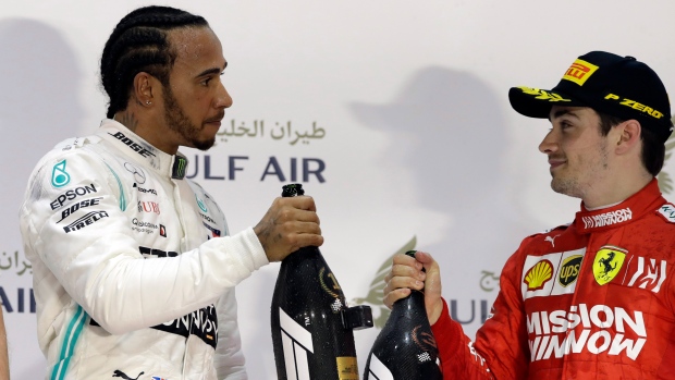 Lewis Hamilton Charles Leclerc, The Canadian Press Lewis Hamilton Charles Leclerc