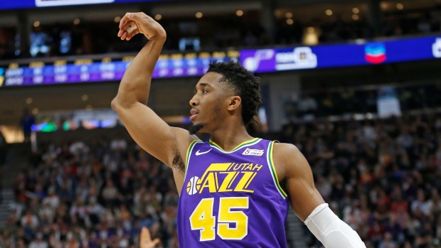 Donovan Mitchell, The Canadian Press Donovan Mitchell
