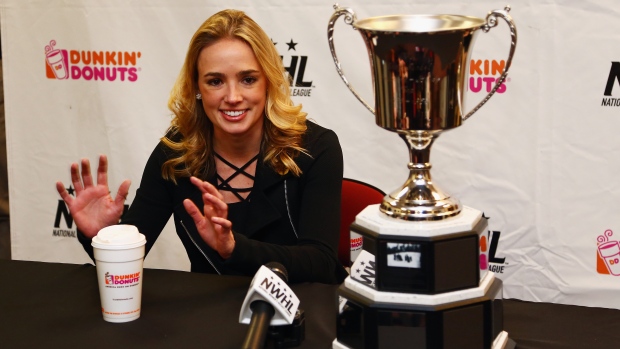 Dani Rylan, Andy Marlin/Getty Images for NWHL Dani Rylan