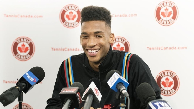 Felix Auger-Aliassime, The Canadian Press Felix Auger-Aliassime