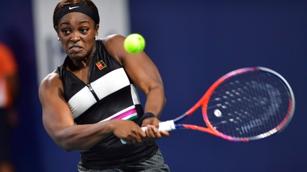 Sloane Stephens, The Canadian Press Sloane Stephens
