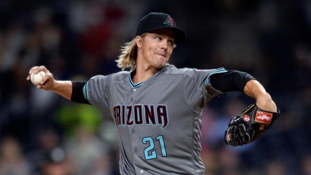 Zack Greinke, The Canadian Press Zack Greinke