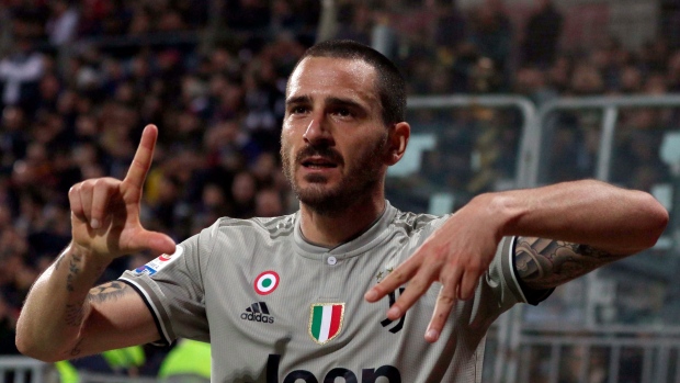 Leonardo Bonucci, The Canadian Press Leonardo Bonucci