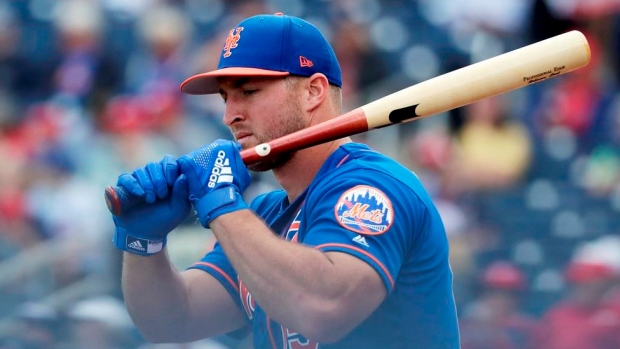 Tebow Makes Triple A Debut Not Yet Eyeing Majors Tsn Ca