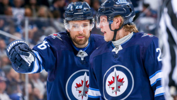 Blake Wheeler and Patrik Laine, Getty Images Blake Wheeler and Patrik Laine