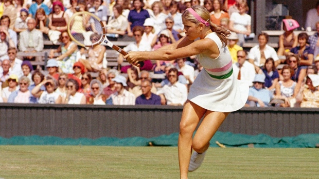 Chris Evert, The Canadian Press Chris Evert