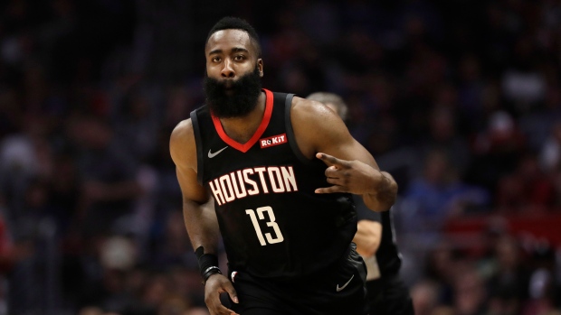 James Harden , The Canadian Press James Harden