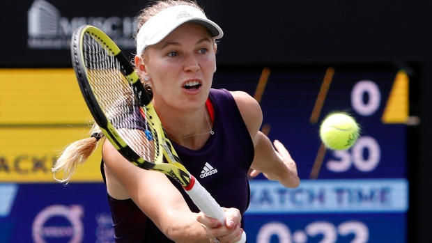 Caroline Wozniacki, The Canadian Press Caroline Wozniacki