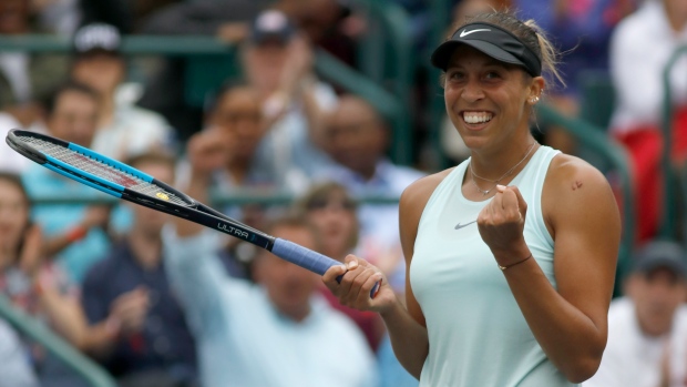 Madison Keys, The Canadian Press Madison Keys