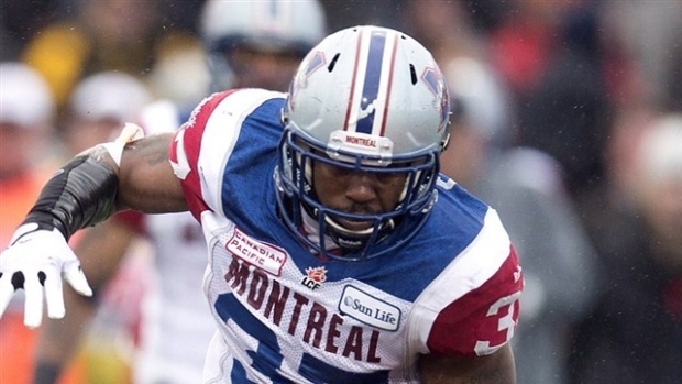 Tyrell Sutton, The Canadian Press Tyrell Sutton