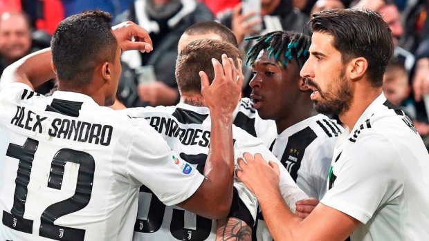 Juventus celebrates