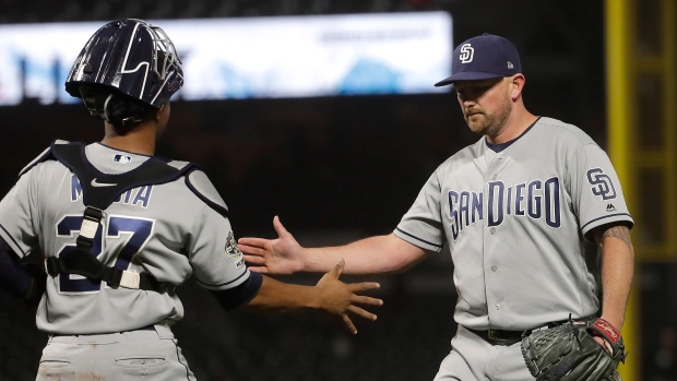 Francisco Mejia and Kirby Yates