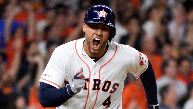 George Springer, The Canadian Press George Springer
