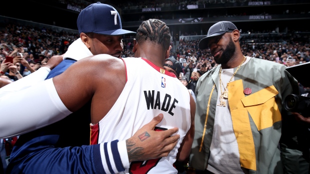 Carmelo Anthony Dwyane Wade LeBron James