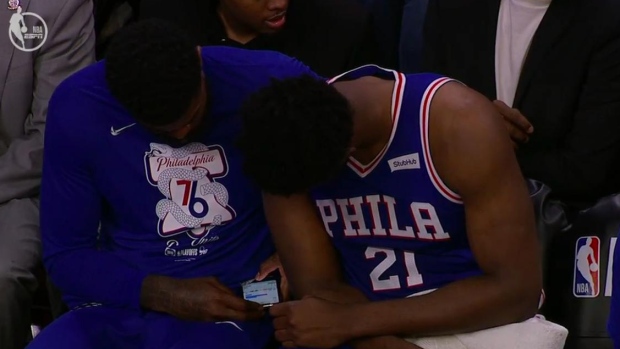 Amir Johnson Joel Embiid