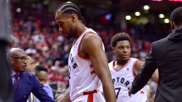 Kawhi Leonard and Kyle Lowry