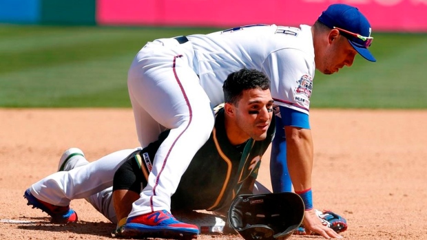 Asdrubal Cabrera Ramon Laureano , The Canadian Press Asdrubal Cabrera Ramon Laureano