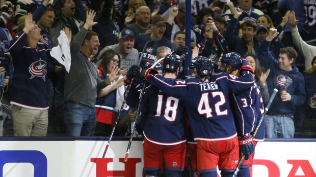 Columbus Blue Jackets , The Canadian Press Columbus Blue Jackets