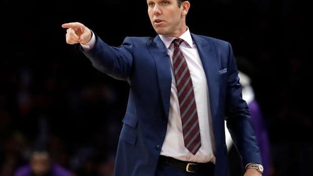 Luke Walton, The Canadian Press Luke Walton