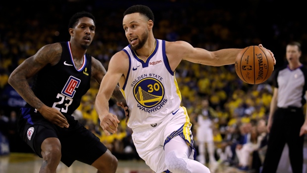 Stephen Curry and Lou Williams, The Canadian Press Stephen Curry and Lou Williams
