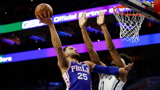 Ben Simmons and Jarrett Allen