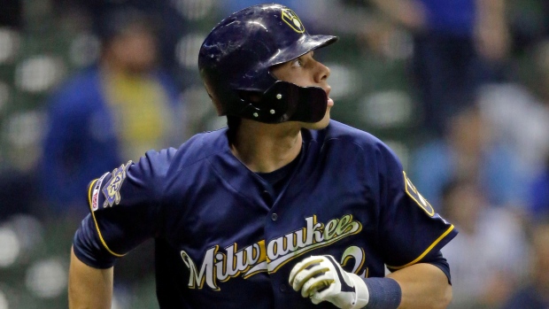 Christian Yelich, The Canadian Press Christian Yelich