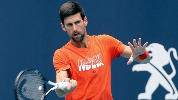 Novak Djokovic, The Canadian Press Novak Djokovic