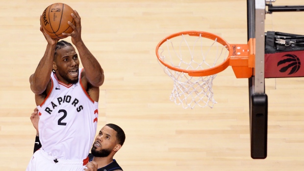 Kawhi Leonard and D.J. Augustin