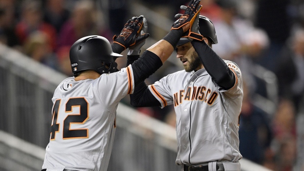 Gerardo Parra, Steven Duggar, The Canadian Press Gerardo Parra, Steven Duggar