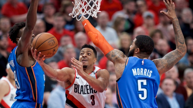 CJ McCollum, The Canadian Press CJ McCollum