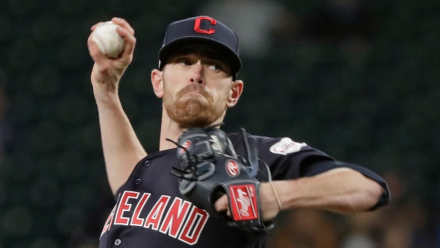 Shane Bieber , The Canadian Press Shane Bieber