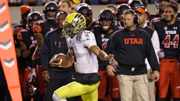 Marcus Mariota, The Canadian Press Marcus Mariota