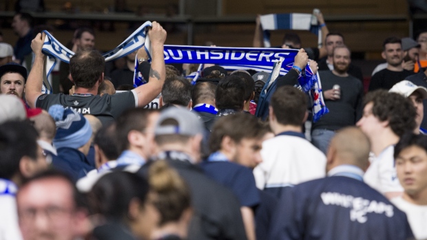 Whitecaps Fans, The Canadian Press Whitecaps Fans