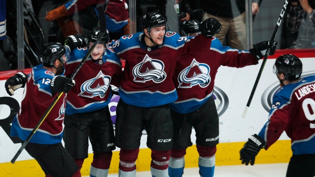 Avalanche Celebrate, The Canadian Press Avalanche Celebrate