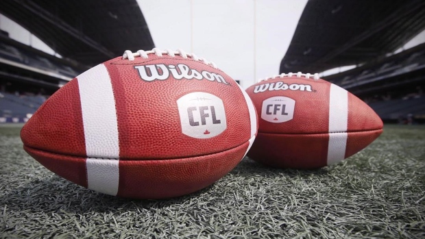 CFL footballs, The Canadian Press CFL footballs