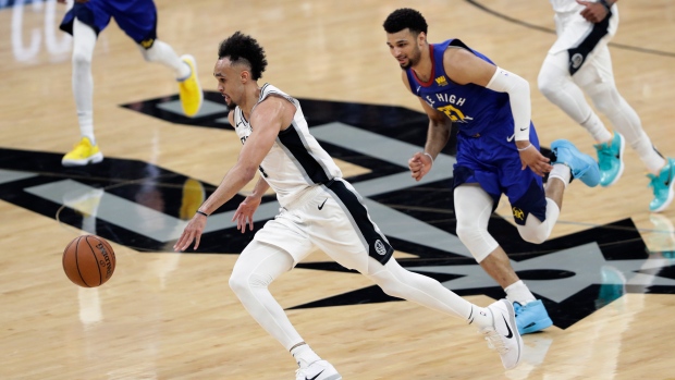 Derrick White and Jamal Murray, The Canadian Press Derrick White and Jamal Murray