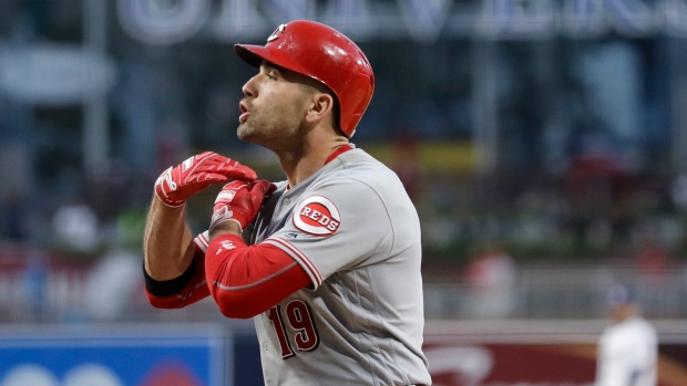 Joey Votto , The Canadian Press Joey Votto