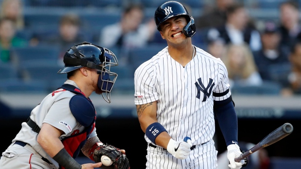 Christian Vazquez Gleyber Torres, The Canadian Press Christian Vazquez Gleyber Torres