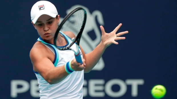 Ashleigh Barty, The Canadian Press Ashleigh Barty