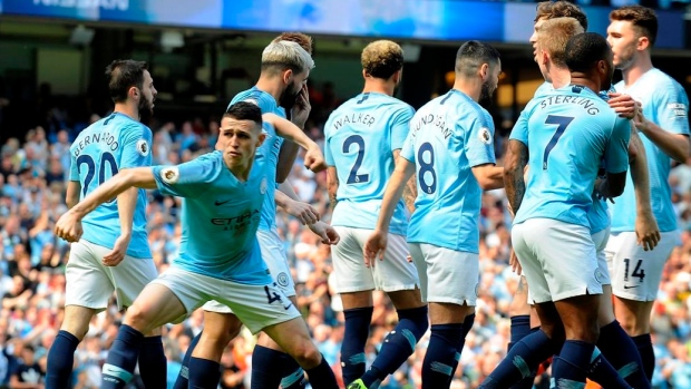 Phil Foden, Manchester City celebrate