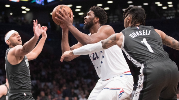 Joel Embiid, The Canadian Press Joel Embiid