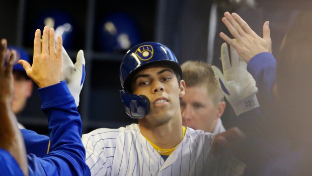 Christian Yelich, The Canadian Press Christian Yelich