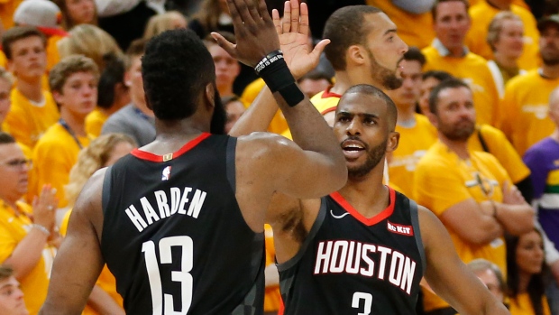 James Harden Chris Paul, The Canadian Press James Harden Chris Paul