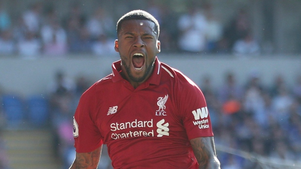 Georginio Wijnaldum, The Canadian Press Georginio Wijnaldum
