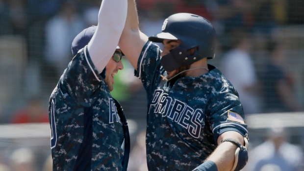 Austin Hedges Hunter Renfroe, The Canadian Press Austin Hedges Hunter Renfroe