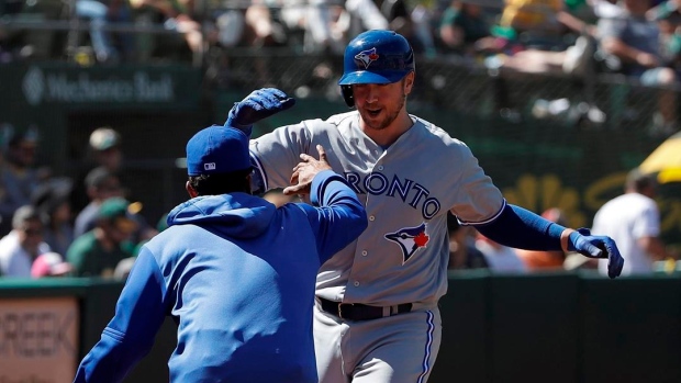 Justin Smoak, The Canadian Press Justin Smoak