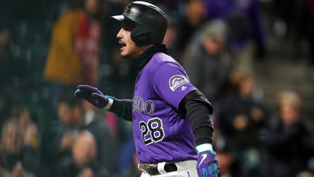 Nolan Arenado, The Canadian Press Nolan Arenado