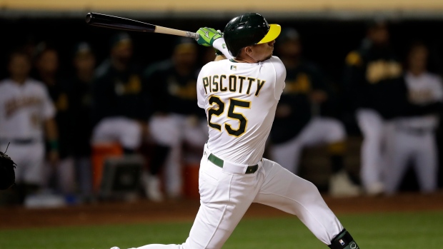 Stephen Piscotty, The Canadian Press Stephen Piscotty