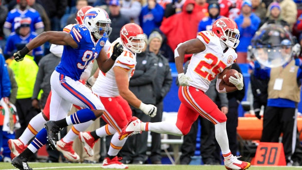 Jamaal Charles , The Canadian Press Jamaal Charles