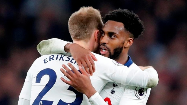 Danny Rose Christian Eriksen, The Canadian Press Danny Rose Christian Eriksen